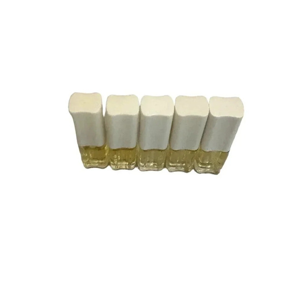 Estee Lauder White Linen Perfume Scent Five Mini Bottles Size .18 Fluid Ounces - Picture 2 of 8